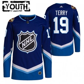 Anaheim Ducks Troy Terry 19 2022 NHL All-Star Blauw Authentic Shirt - Kinderen